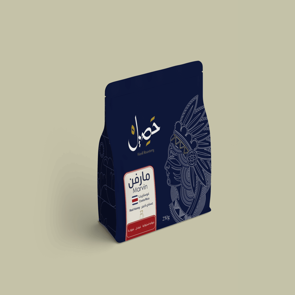 قهوة حصيل مارفن كوستاريكا عسلية حمراء