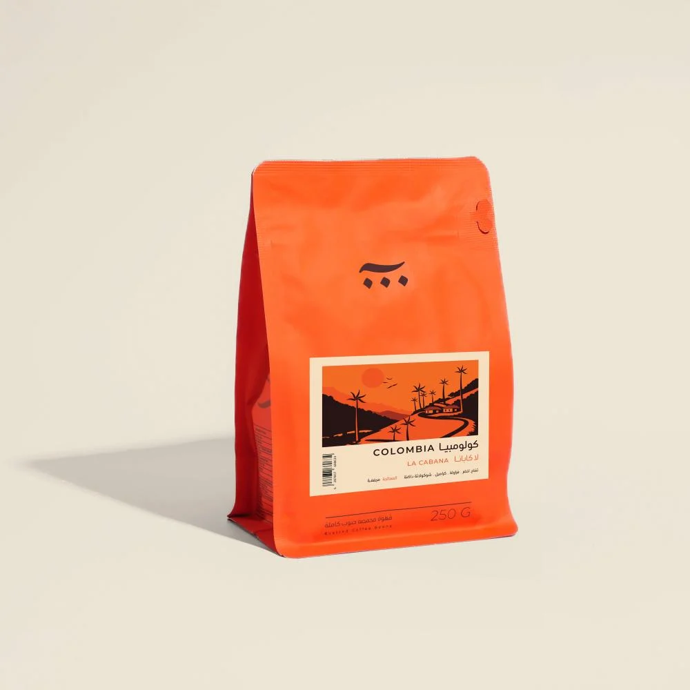 قهوة آش لاكابانا كولومبيا مجففة