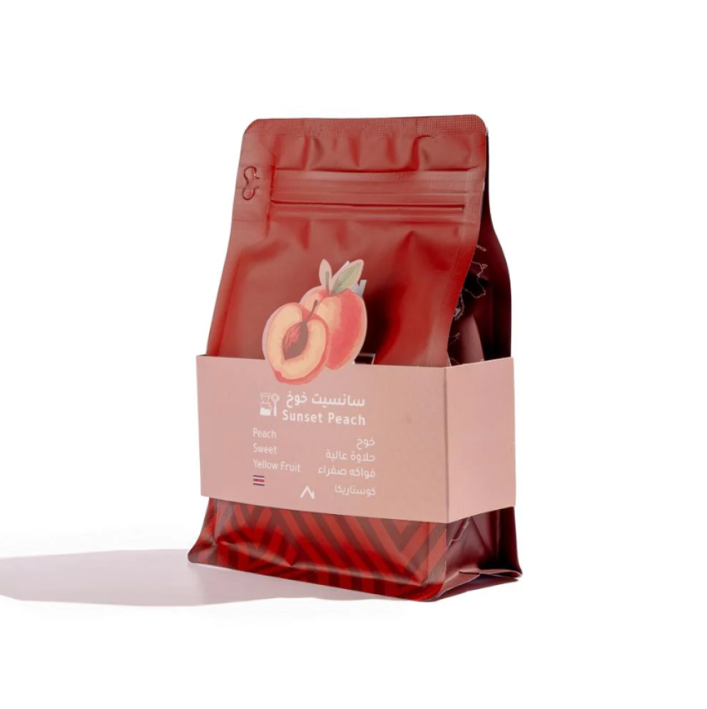 قهوة كرز البن سانسيت خوخ كوستاريكا عسلية (فاخرة)