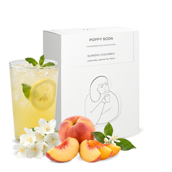 قهوة داك - Poppy Soda كولومبيا فلتر